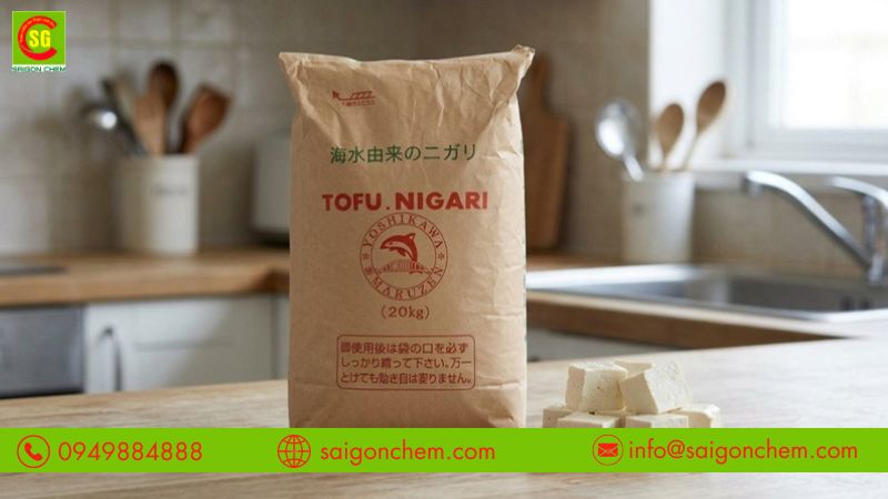 Muối nigari tạo đậu hũ mềm dai v&agrave; giữ vị tự nhi&ecirc;n 